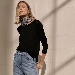 {Zara} Basic Knit Sweater.